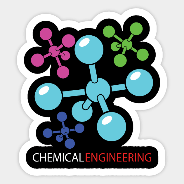 chemical engineering chemist engineer chemistry Sticker by PrisDesign99